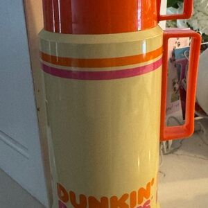 Orange and Cream Thermos